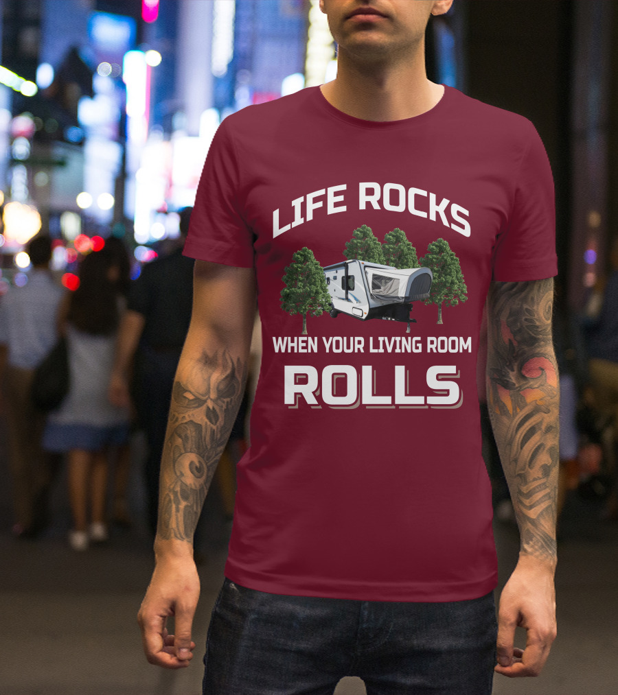 Life Rocks When Your Living Room Rolls Jayco X17Z T-Shirt