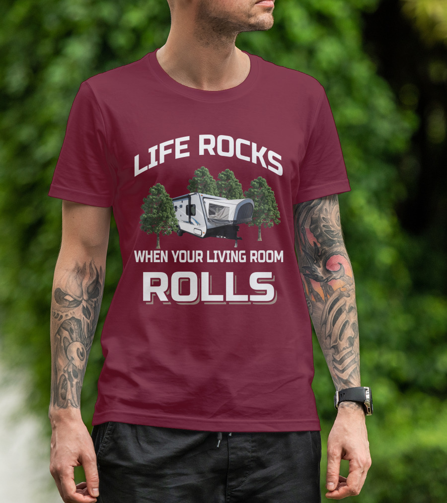 Life Rocks When Your Living Room Rolls Jayco X17Z T-Shirt