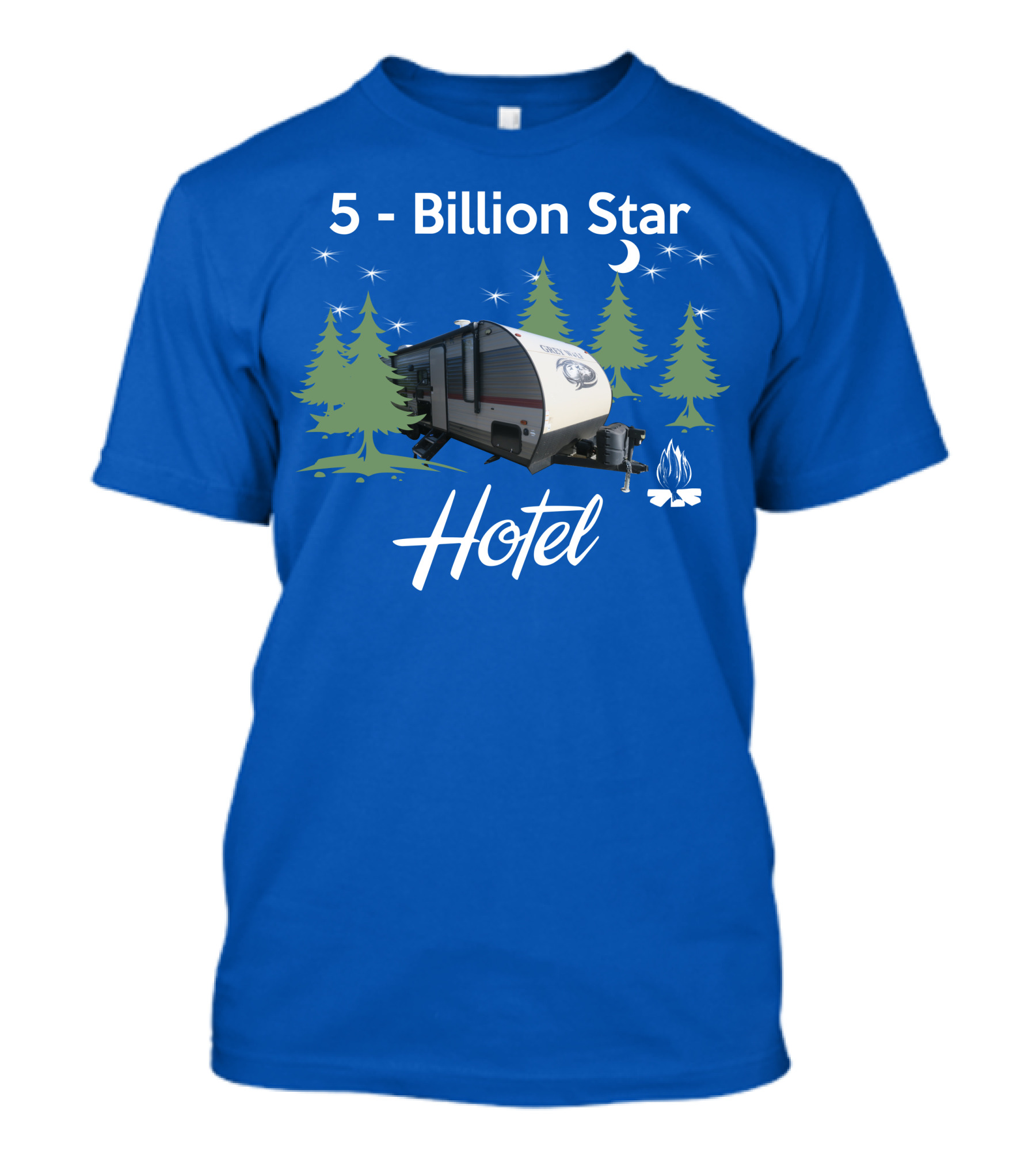 5 Billion Star Hotel Cherokee Grey Wolf 26DBH T-Shirt