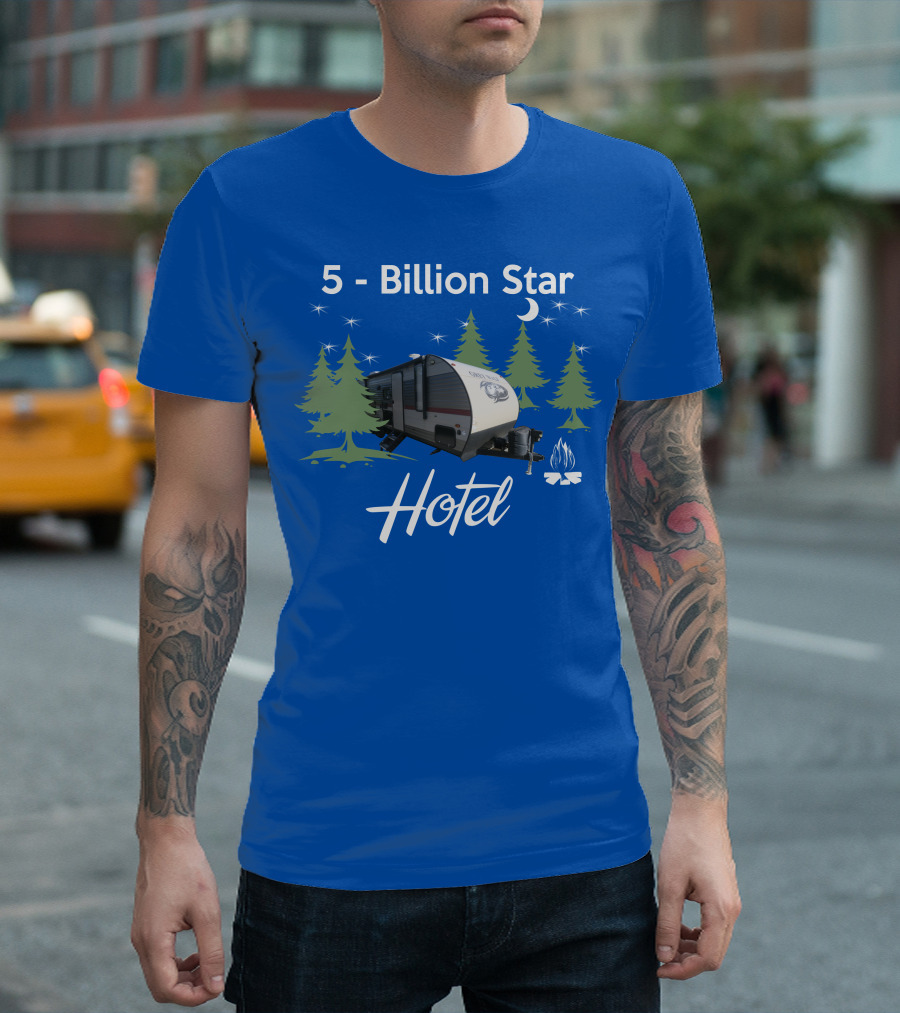 5 Billion Star Hotel Cherokee Grey Wolf 26DBH T-Shirt