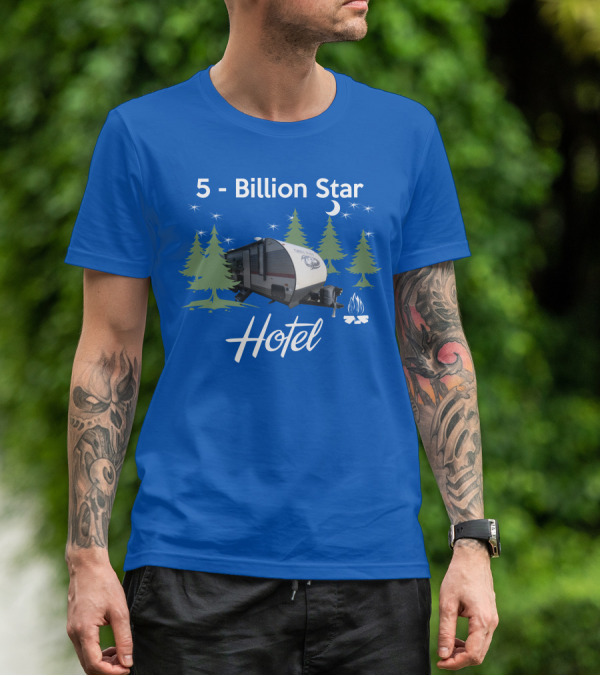 5 Billion Star Hotel Cherokee Grey Wolf 26DBH T-Shirt