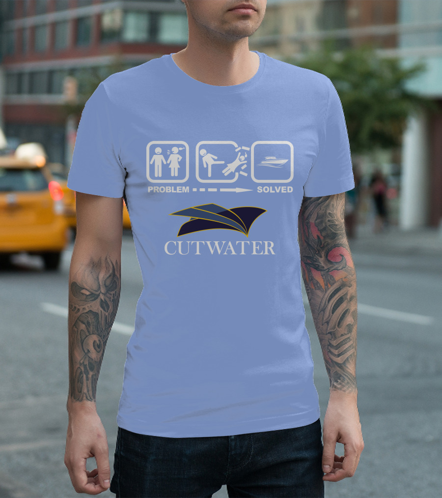 PROBLEM SOLVED CUTWATER BOATS T-Shirt