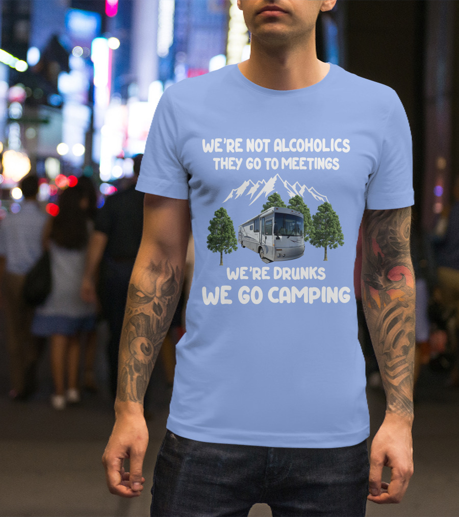 Winnebago Journey 36LD RV Among Green Trees T-Shirt