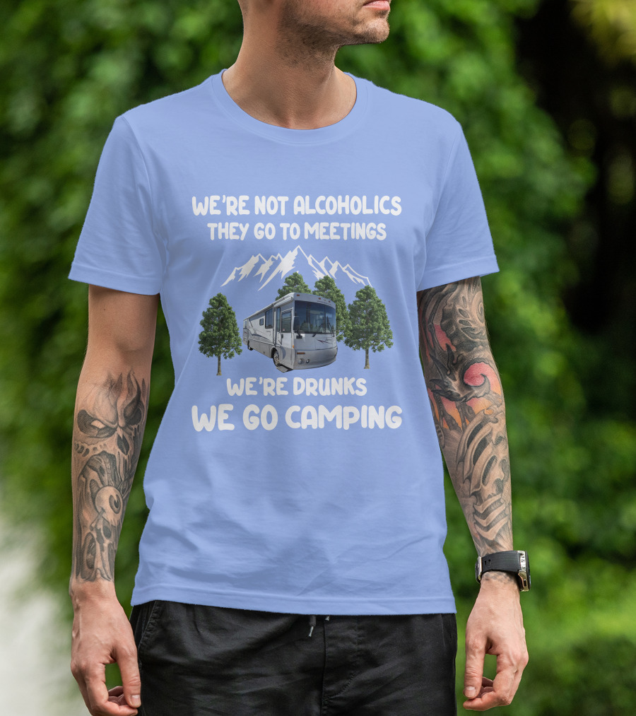 Winnebago Journey 36LD RV Among Green Trees T-Shirt