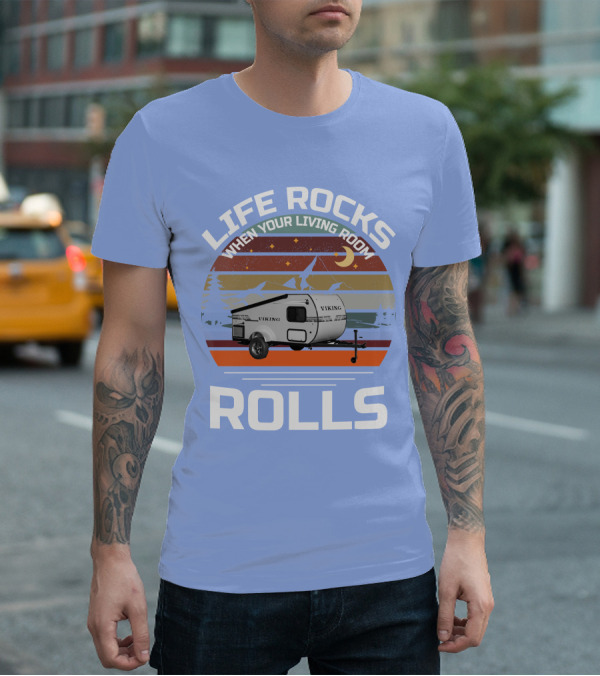 Viking 9.0 Camper When Your Living Room T-Shirt