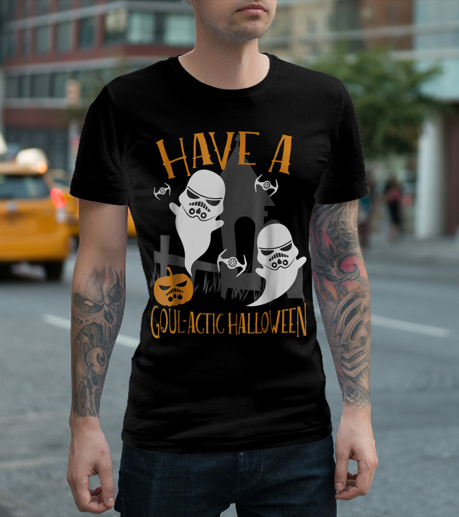 Have A Goulactic Halloween Star Wars Trooper Ghosts T-Shirt