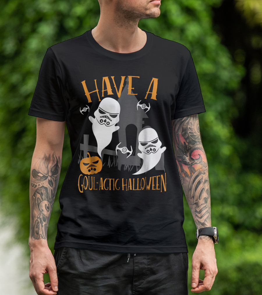 Have A Goulactic Halloween Star Wars Trooper Ghosts T-Shirt