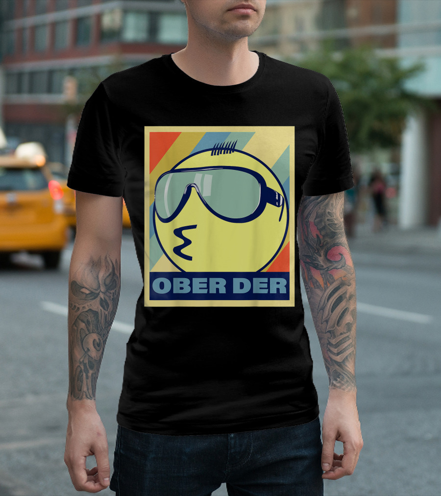 Ober Der Philippine Emoticon with Lips Pointing and Sunglasses T-Shirt