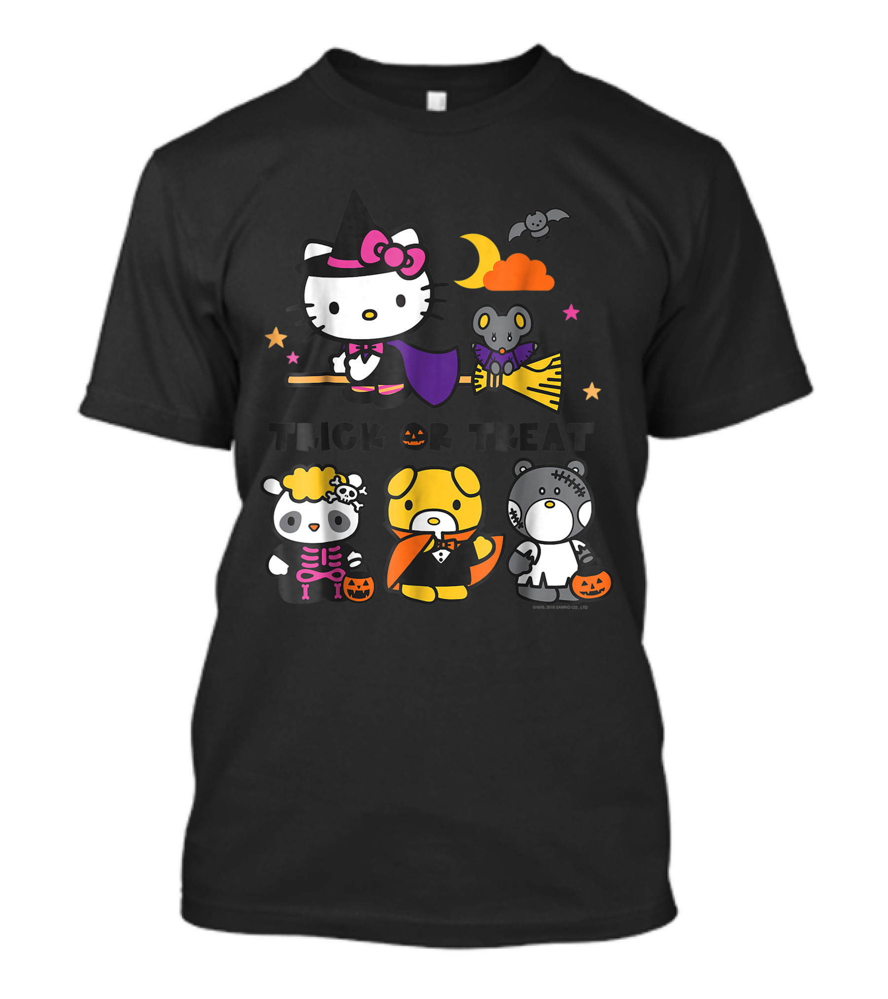 Hello Kitty And Friends Trick Or Treat Halloween Adventure T-Shirt