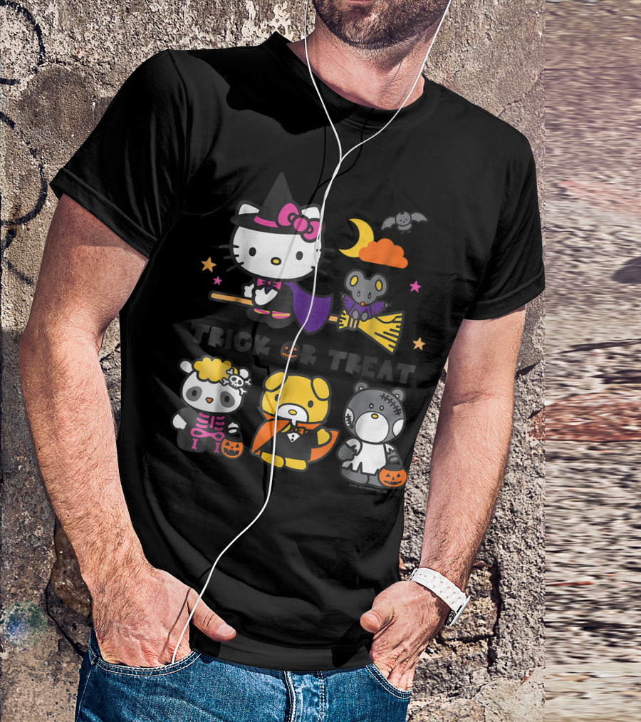 Hello Kitty And Friends Trick Or Treat Halloween Adventure T-Shirt