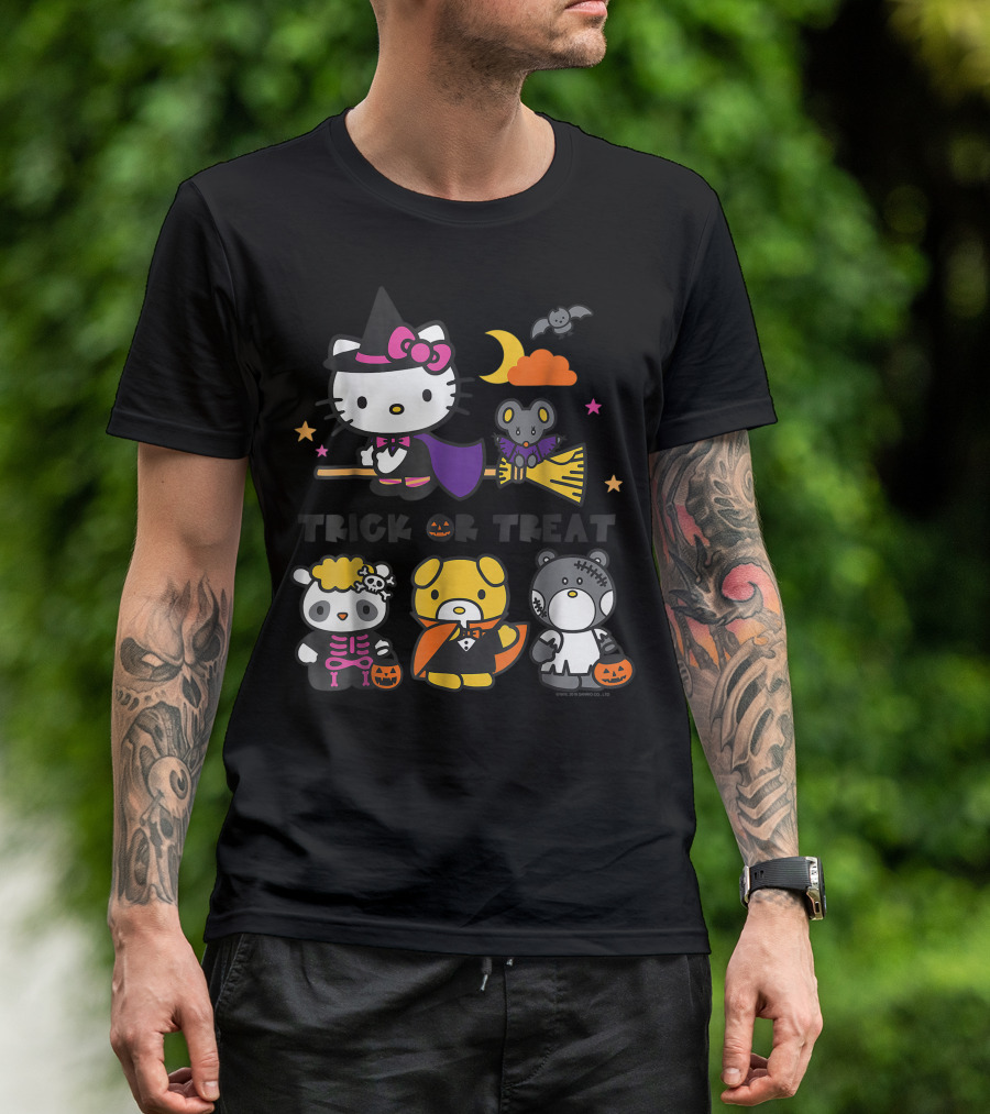 Hello Kitty And Friends Trick Or Treat Halloween Adventure T-Shirt