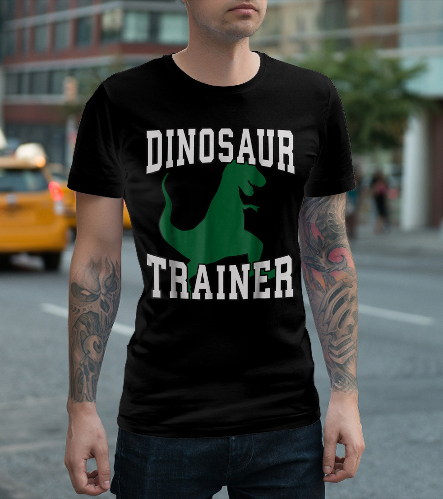 Dinosaur Trainer Halloween Costume For Adults T-Shirt