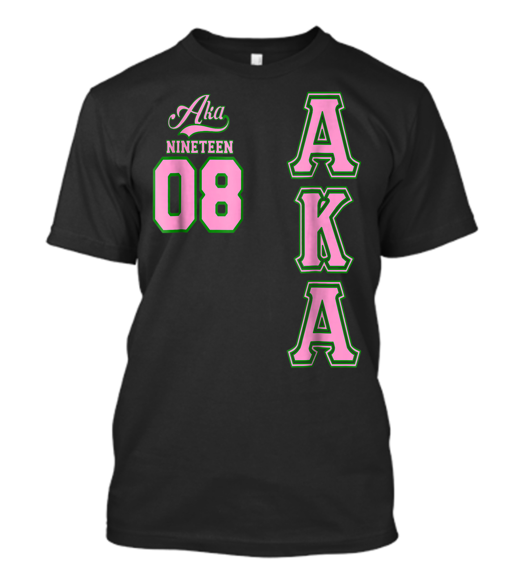 Aka Nineteen 08 Alpha Kappa Aka T-Shirt