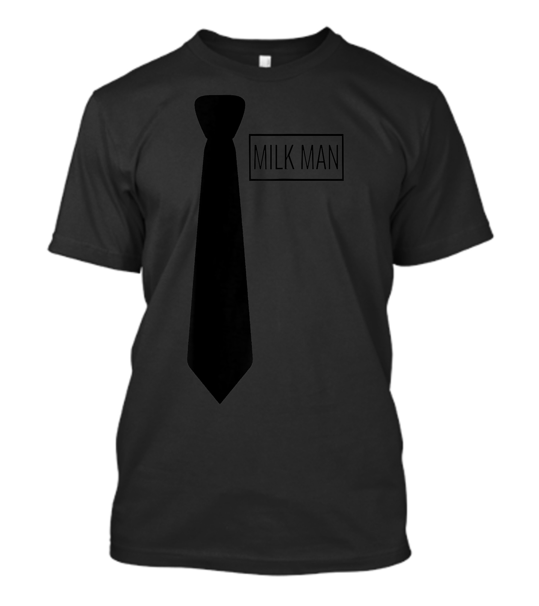 Milk Man Matching Tie T-Shirt