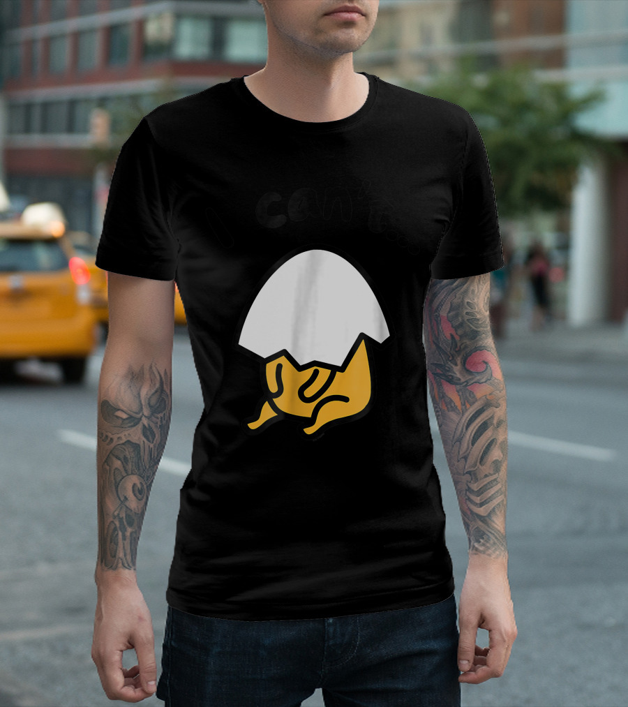 Gudetama Lazy Egg I Can't Sad Shell T-Shirt