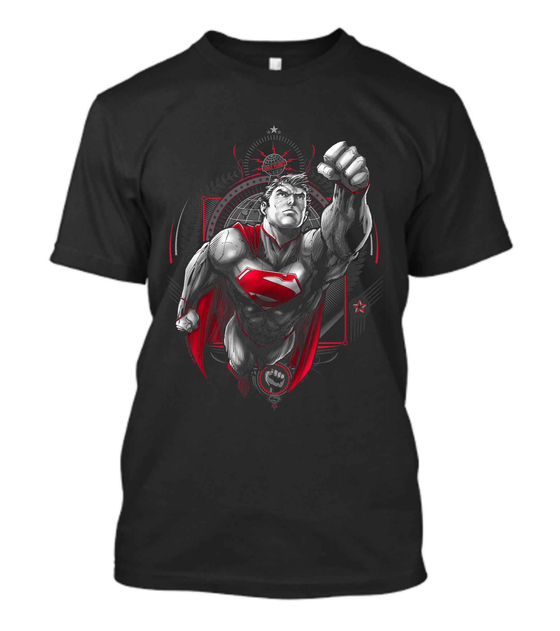 Superman Propaganda Visionary Heroic Superman T-Shirt