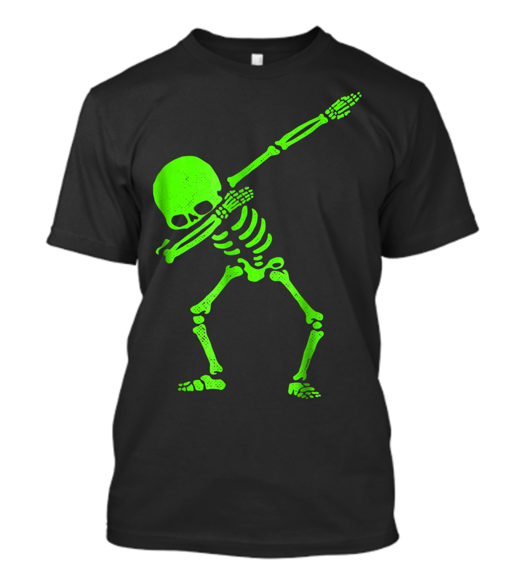 Dabbing Skeleton Halloween Glow Dab Skeleton T-Shirt