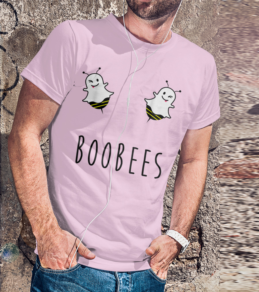 Boo Bees Halloween Funny Ghost Bees T-Shirt