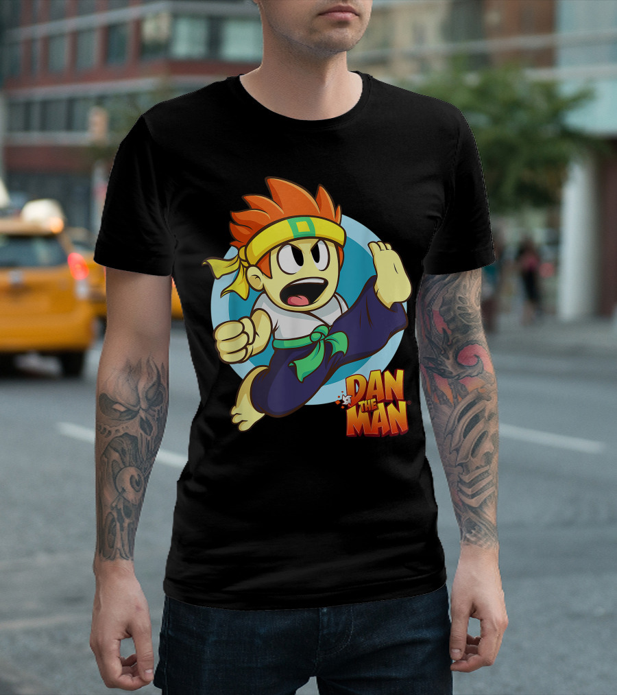 Dan The Man Classic Martial Arts Fighter T-Shirt