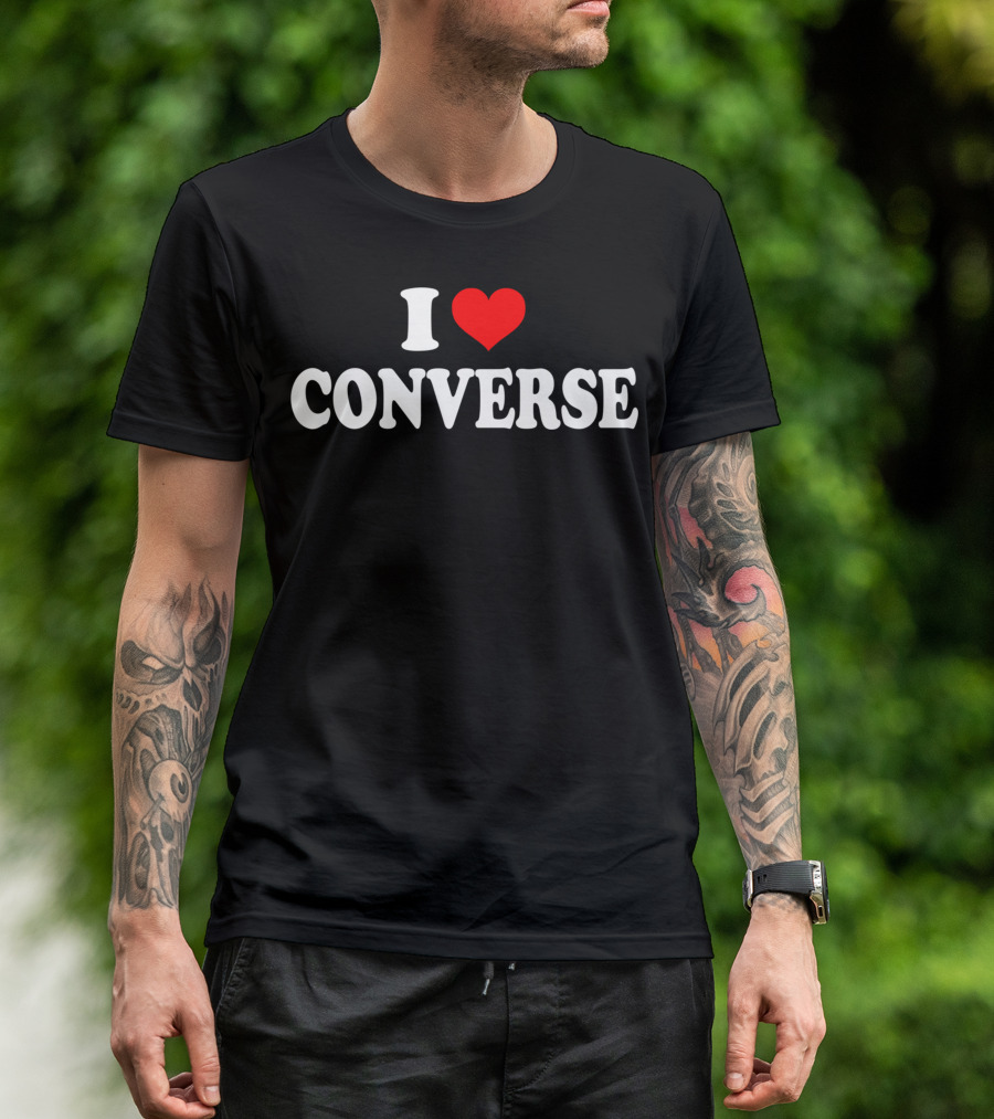I Heart Converse Classic Sneaker T-Shirt
