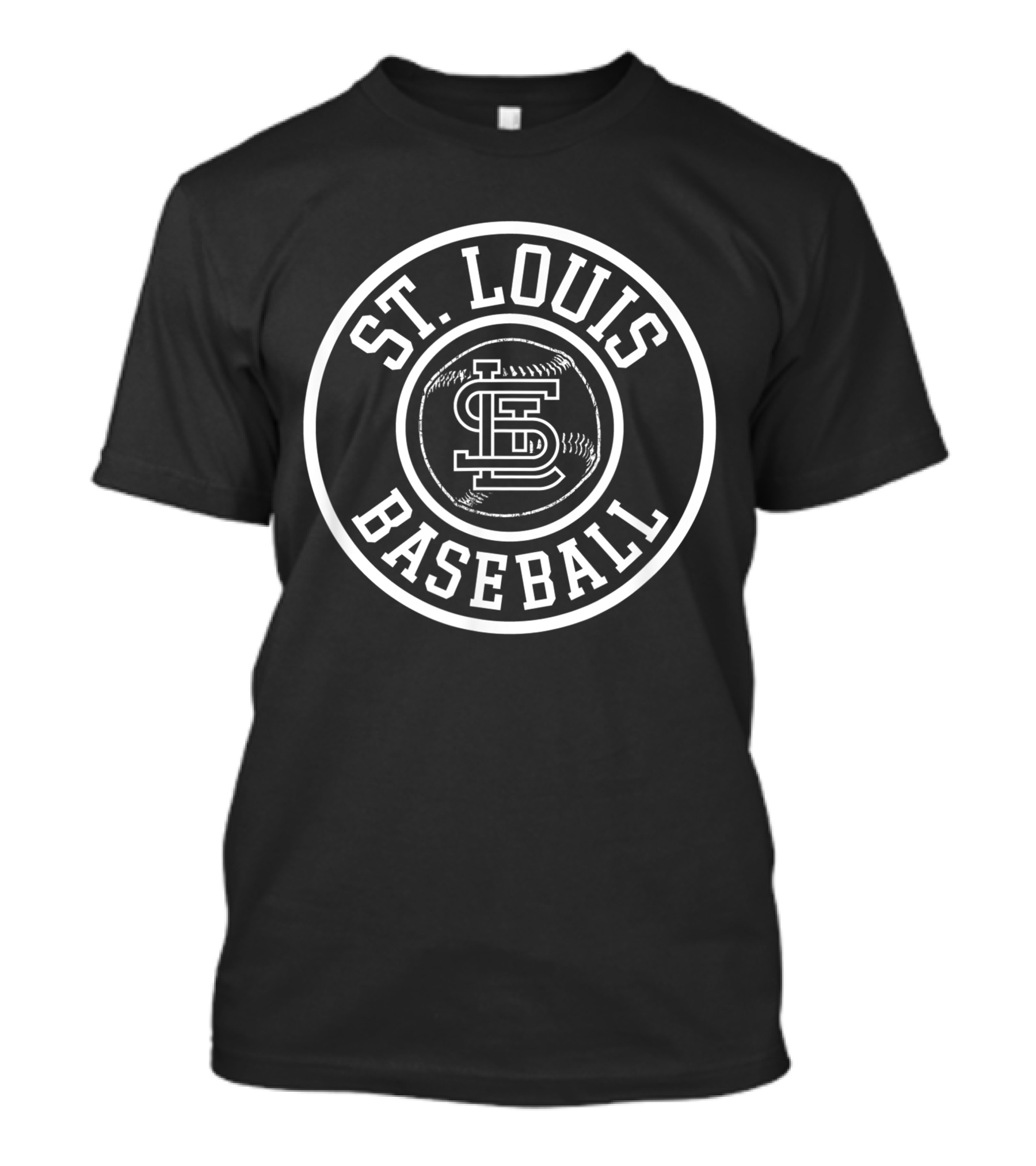 St Louis Baseball SL Badge Vintage Missouri T-Shirt