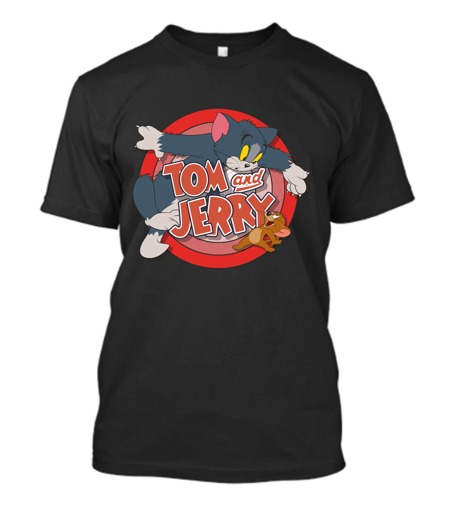 Tom And Jerry Cat Mouse Classic Cartoon Icon Chase T-Shirt