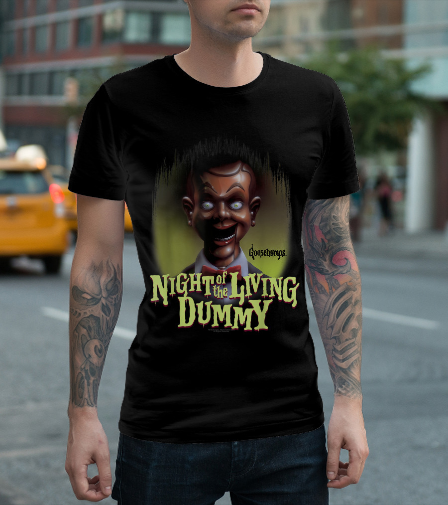 Goosebumps Night Of The Living Dummy Slappy Cover T-Shirt