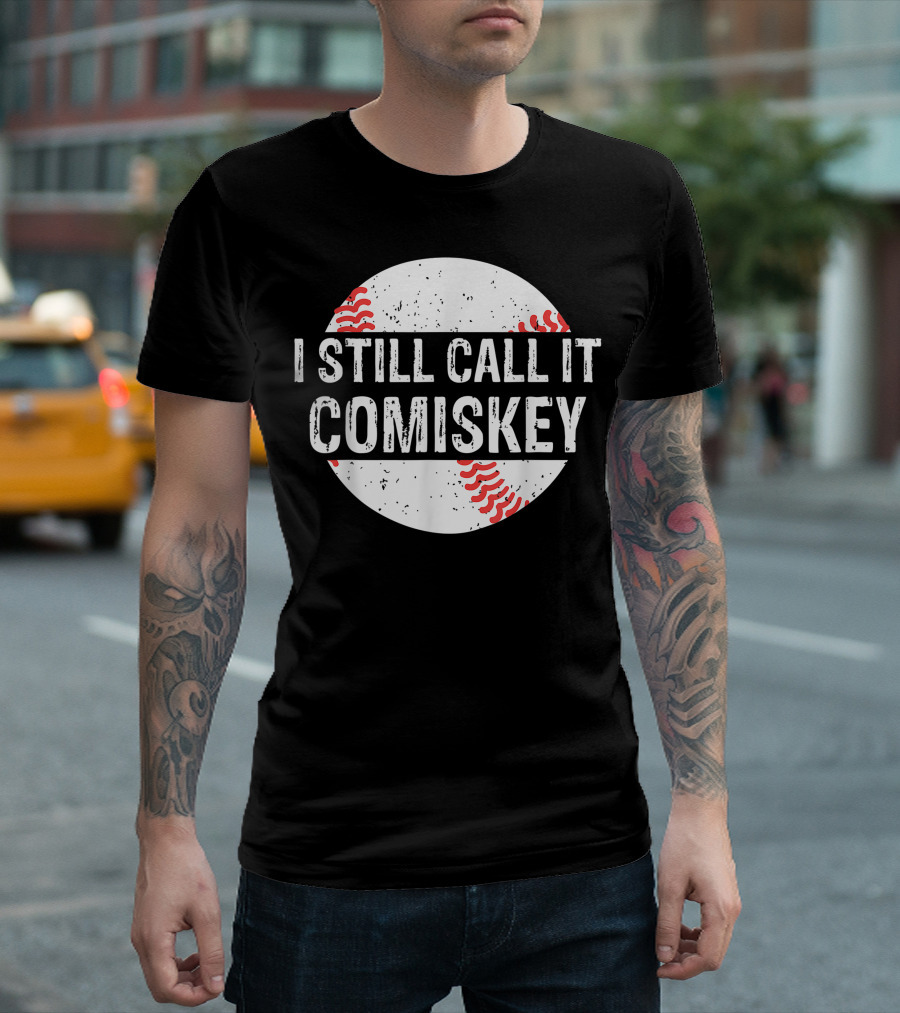 I Still Call It Comiskey Vintage Baseball Lover Classic Stadium Nostalgia T-Shirt