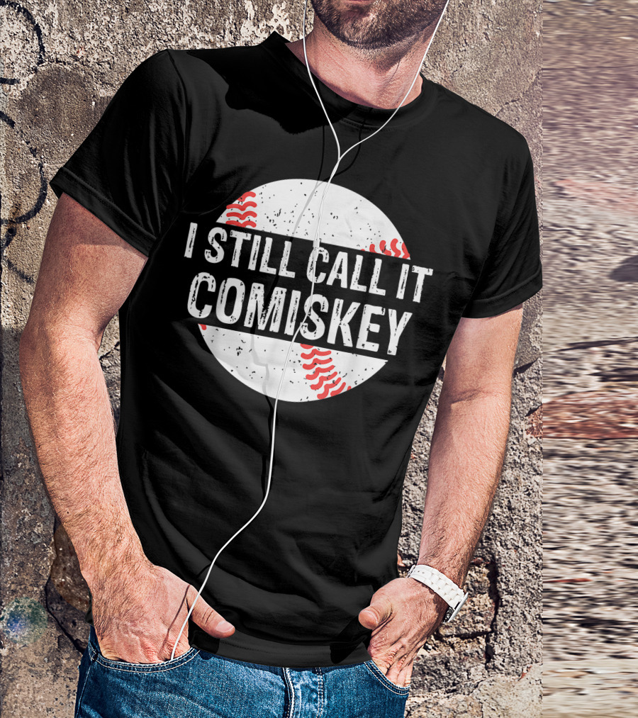 I Still Call It Comiskey Vintage Baseball Lover Classic Stadium Nostalgia T-Shirt