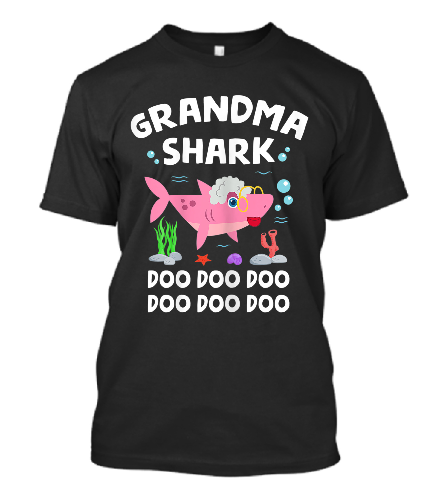Grandma Shark Doo Doo Doo Funny Shark Lover T-Shirt