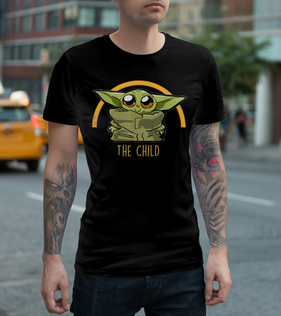 Star Wars The Mandalorian The Child Is So Adorable Cute Grogu Baby Yoda T-Shirt