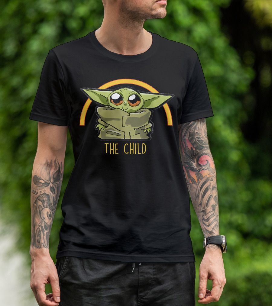 Star Wars The Mandalorian The Child Is So Adorable Cute Grogu Baby Yoda T-Shirt