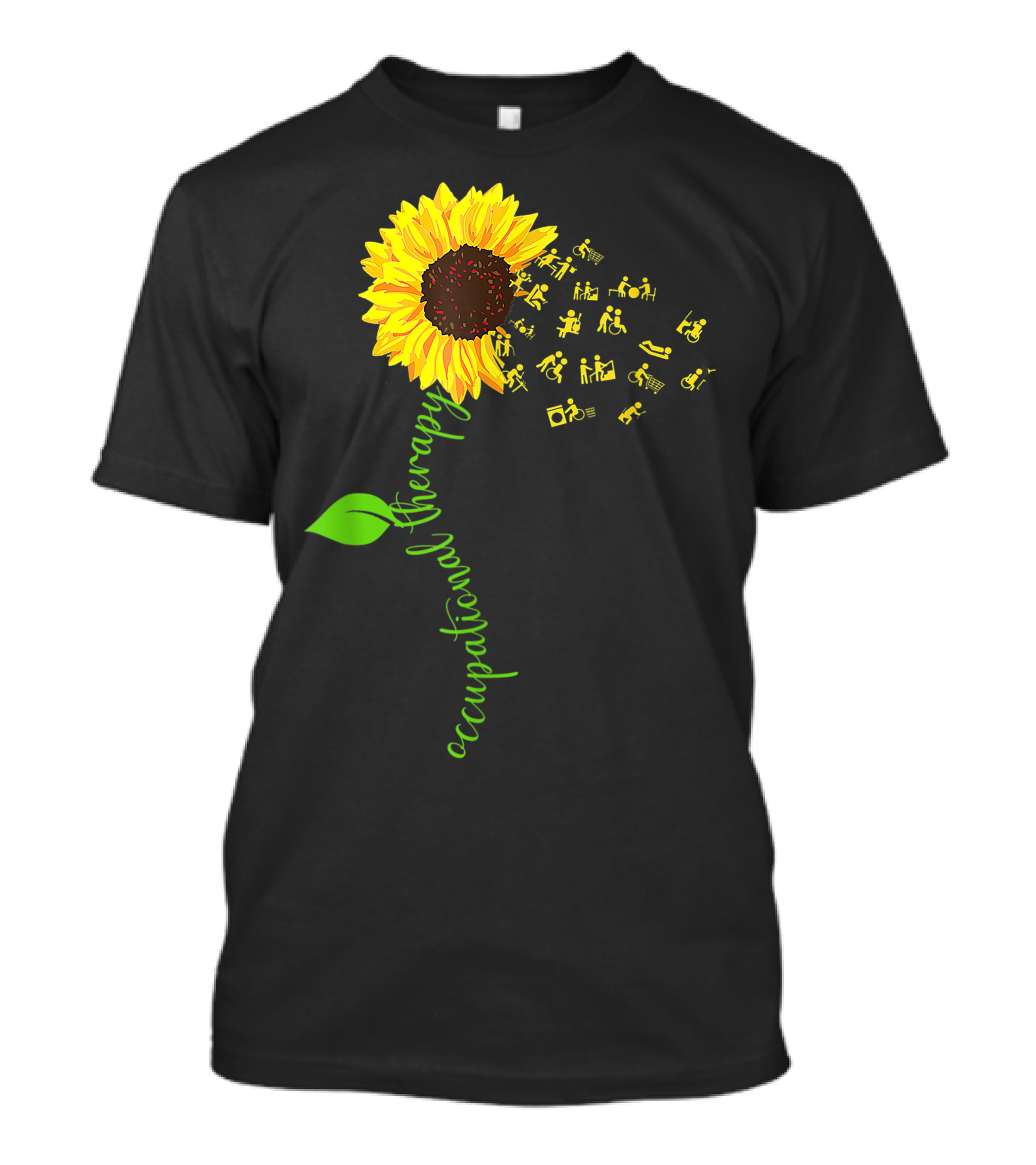 Sunflower Occupational Therapy Therapist Costume T-Shirt