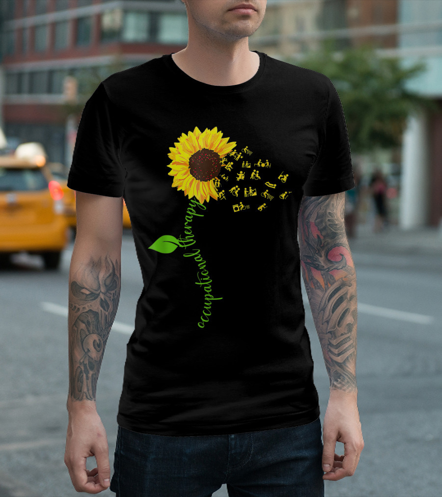 Sunflower Occupational Therapy Therapist Costume T-Shirt