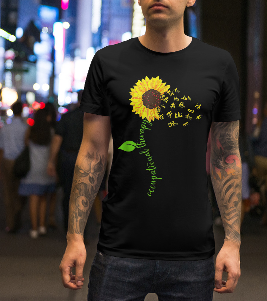 Sunflower Occupational Therapy Therapist Costume T-Shirt