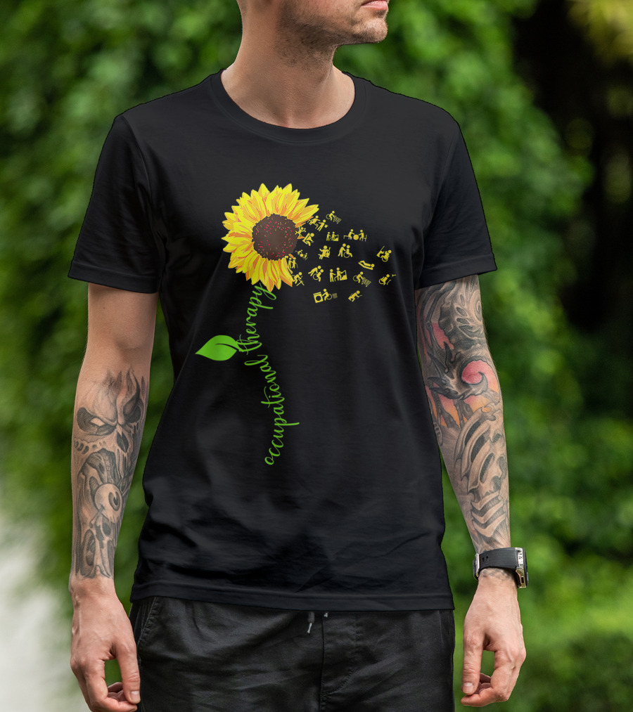Sunflower Occupational Therapy Therapist Costume T-Shirt