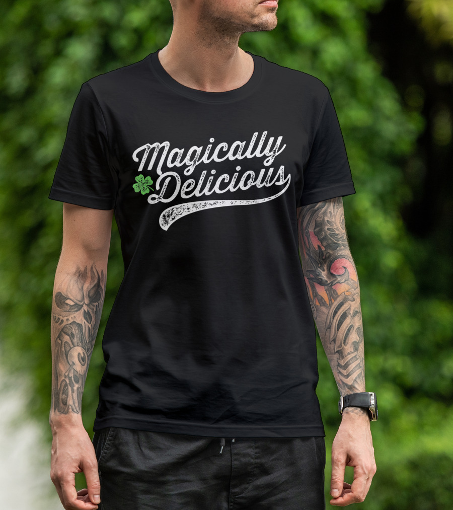 Magically Delicious Shamrock Charm T-Shirt