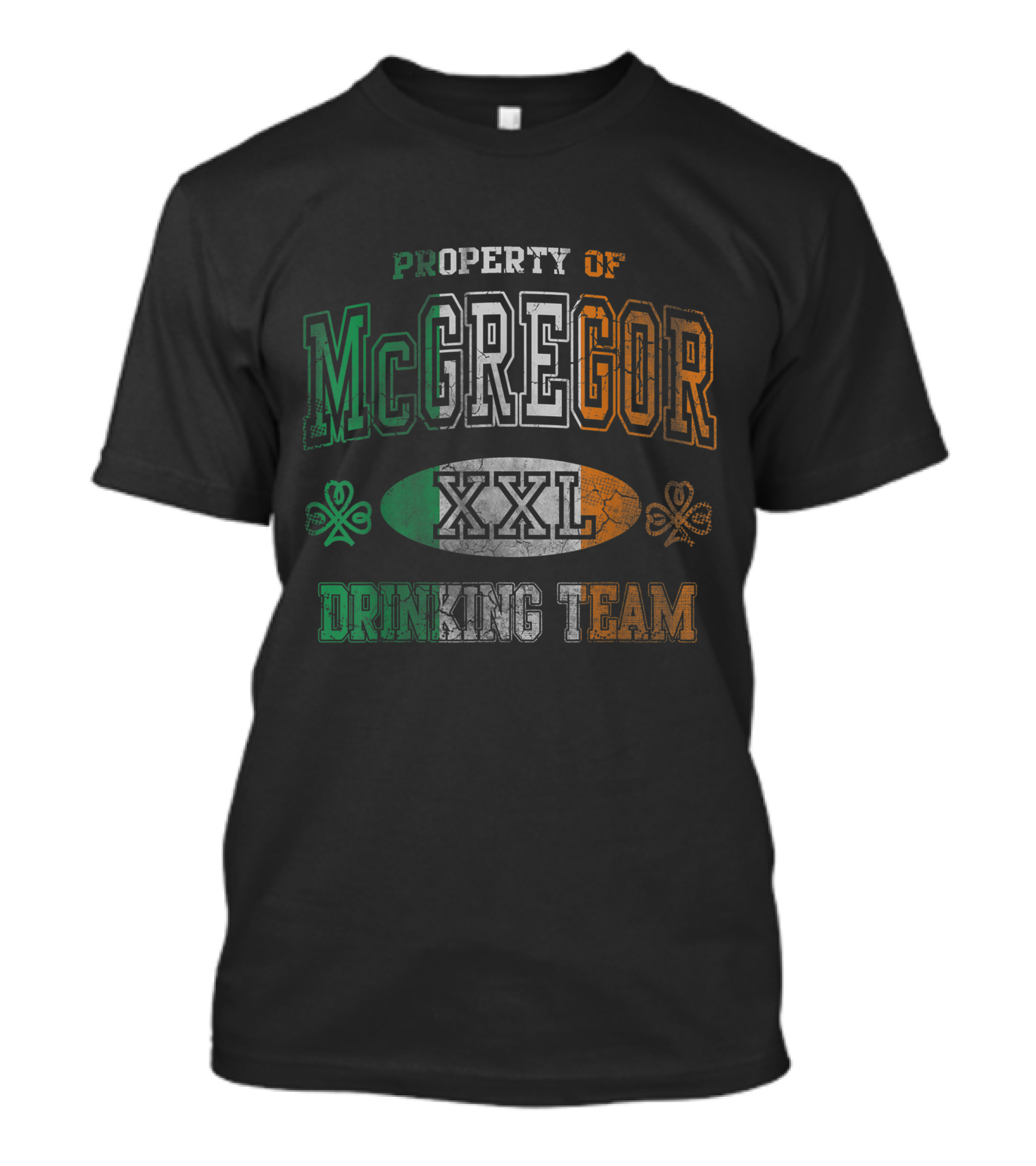 Property Of McGregor XXL Irish Drinking Team St Patrick's Day Ireland T-Shirt