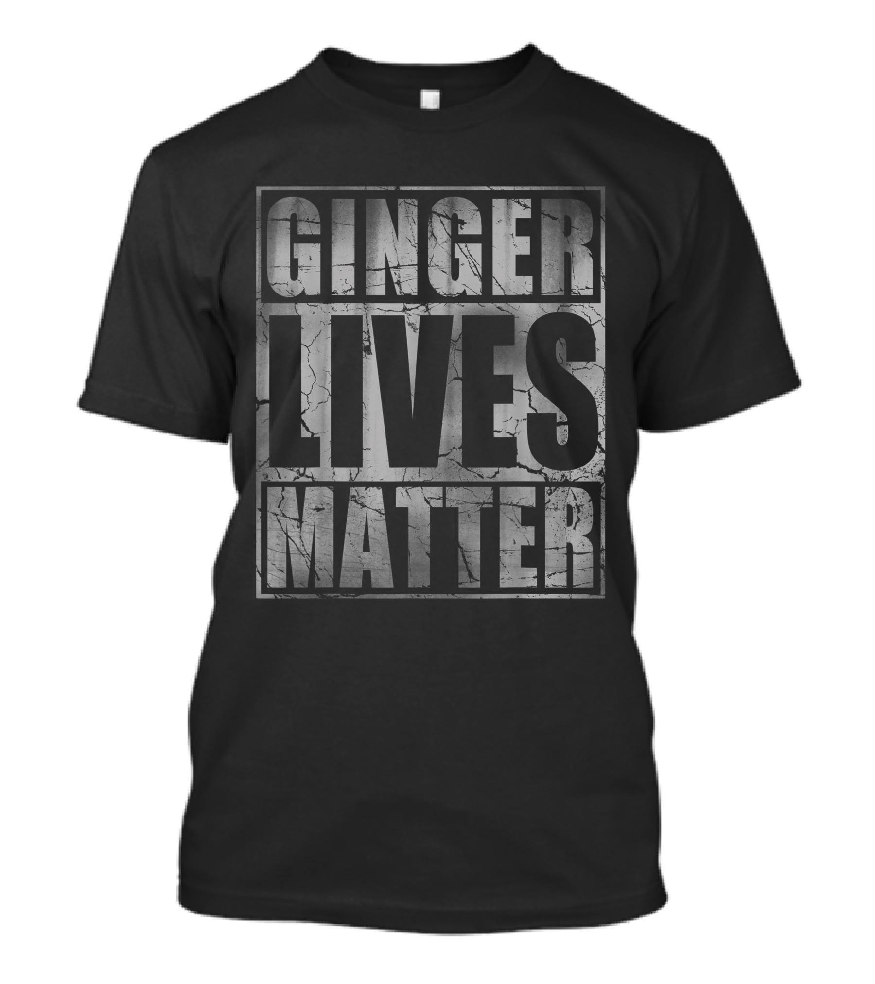 Ginger Lives Matter Irish Vintage Fade T-Shirt