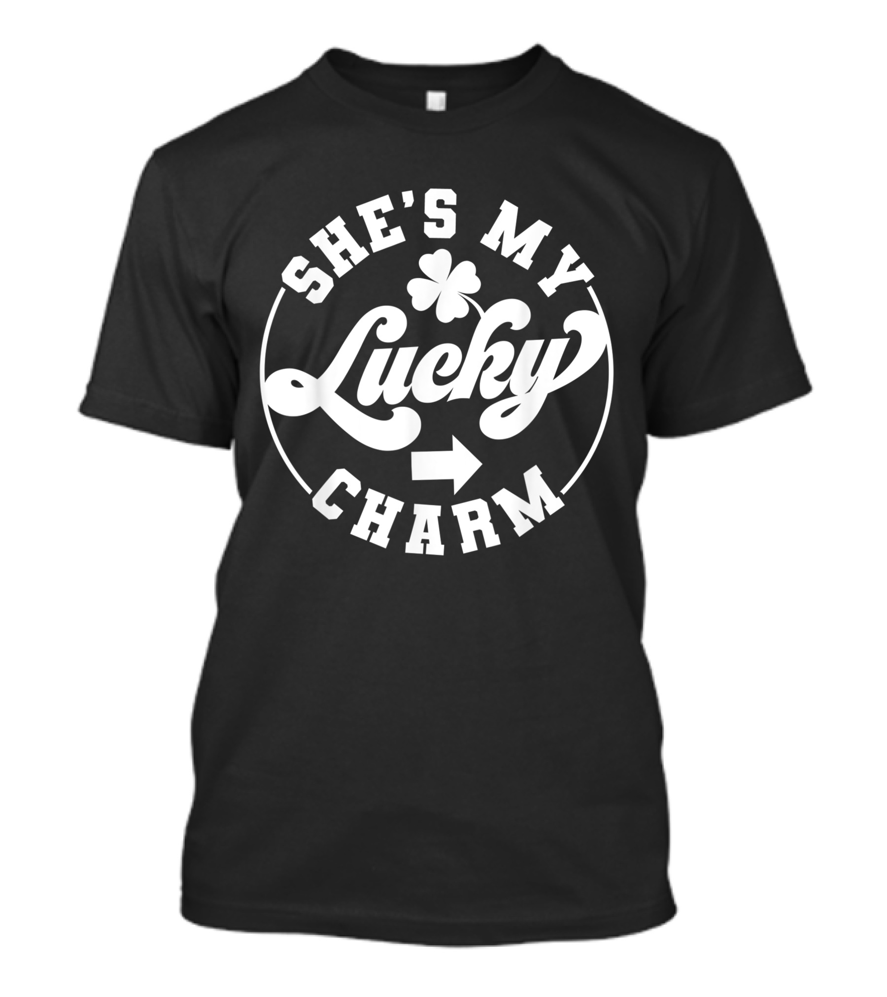 She's My Lucky Charm Clover Arrow St. Patrick's Day T-Shirt