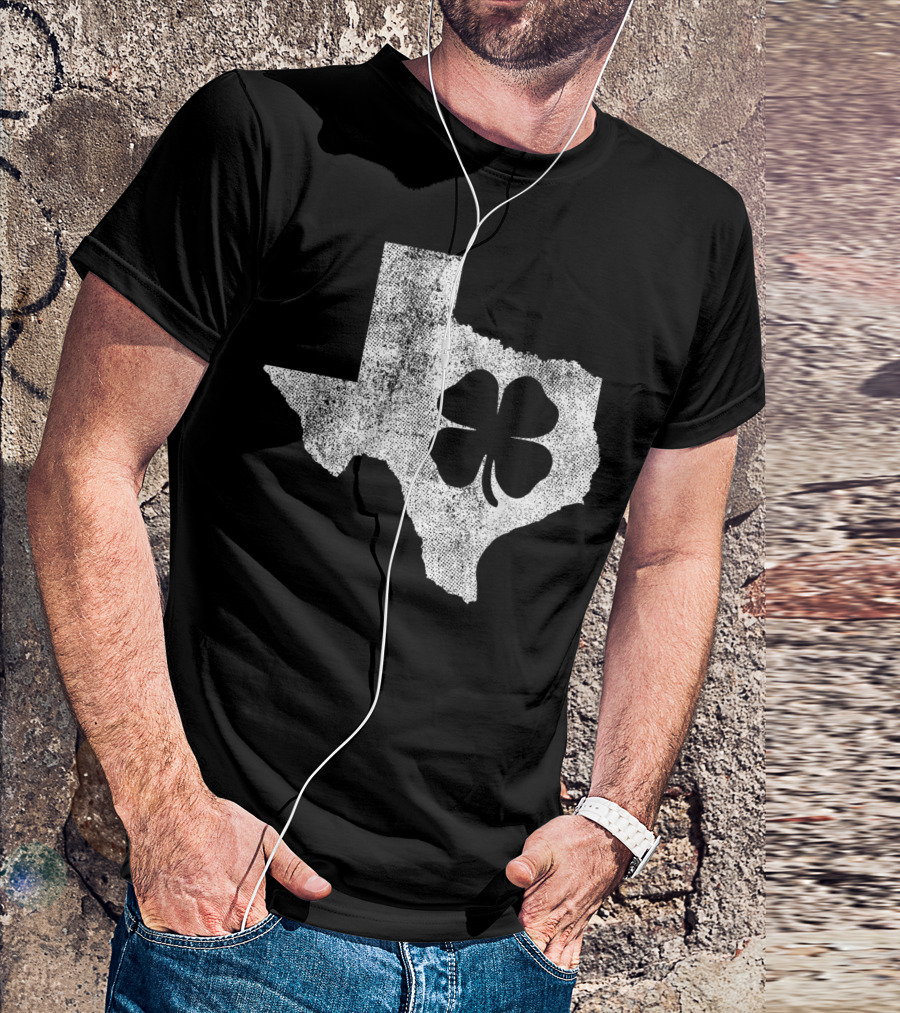 St. Patrick's Day Texas Shamrock Irish Saint Paddy T-Shirt