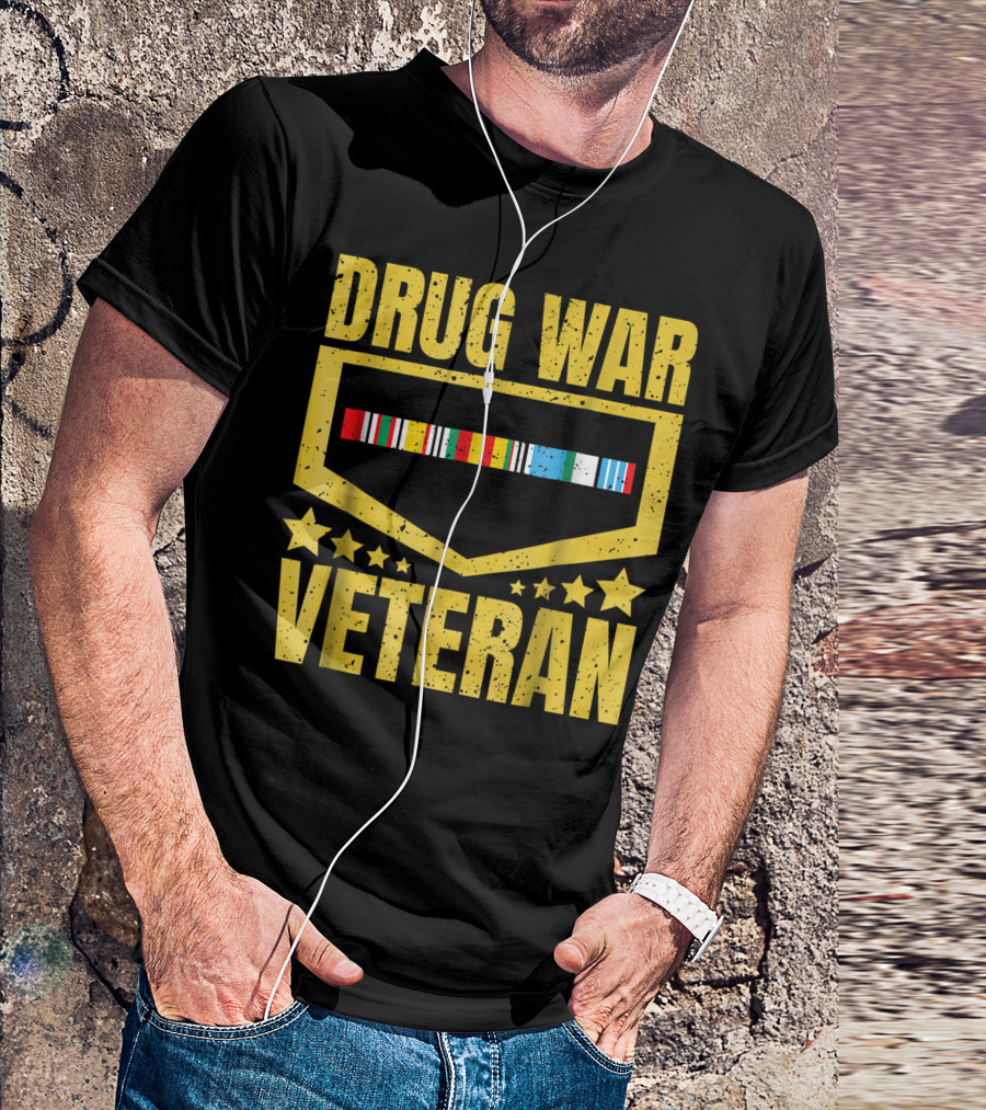 Drug War Veteran Usa Freedom T-Shirt