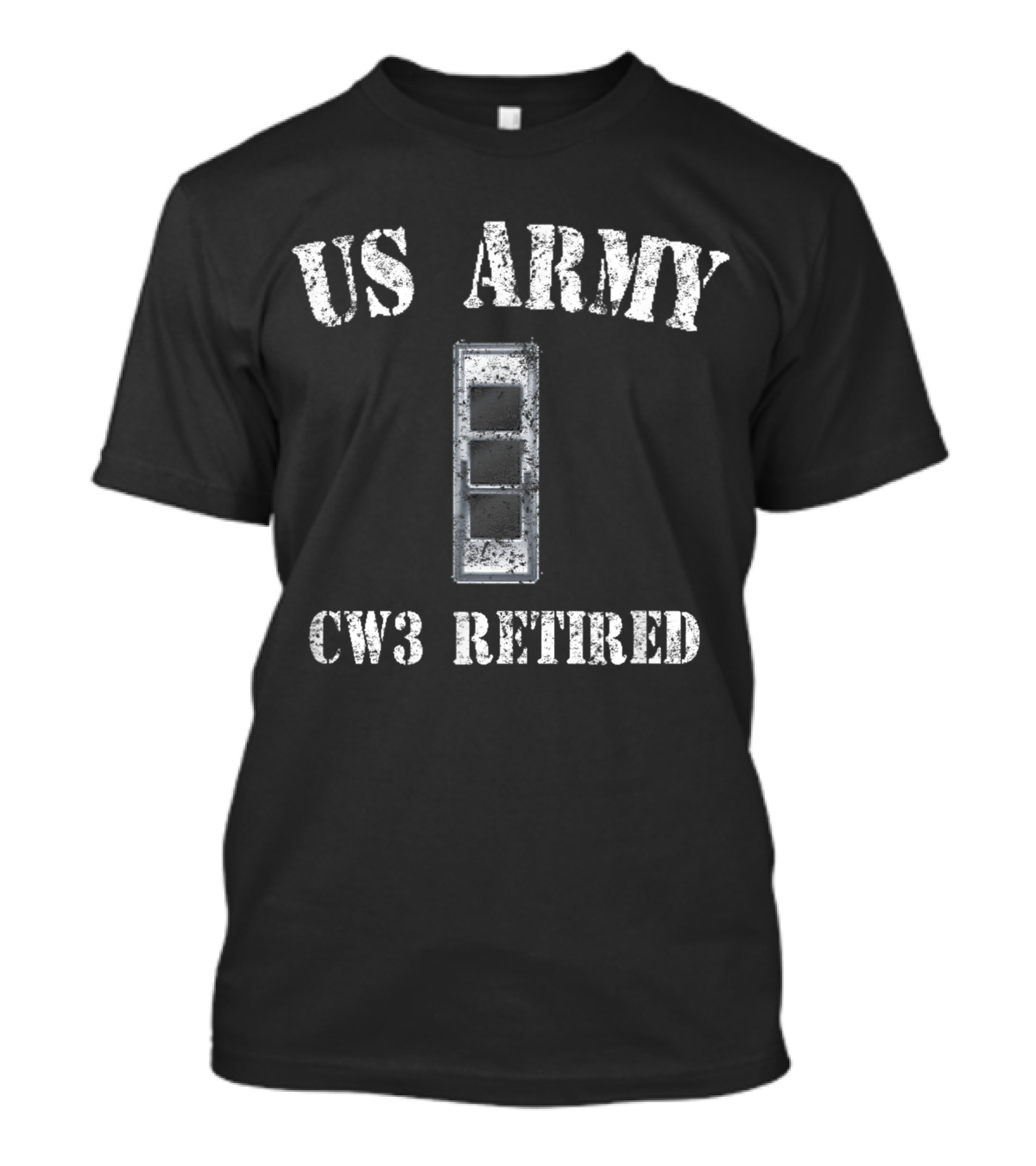 US Army CW3 Retired Veteran T-Shirt