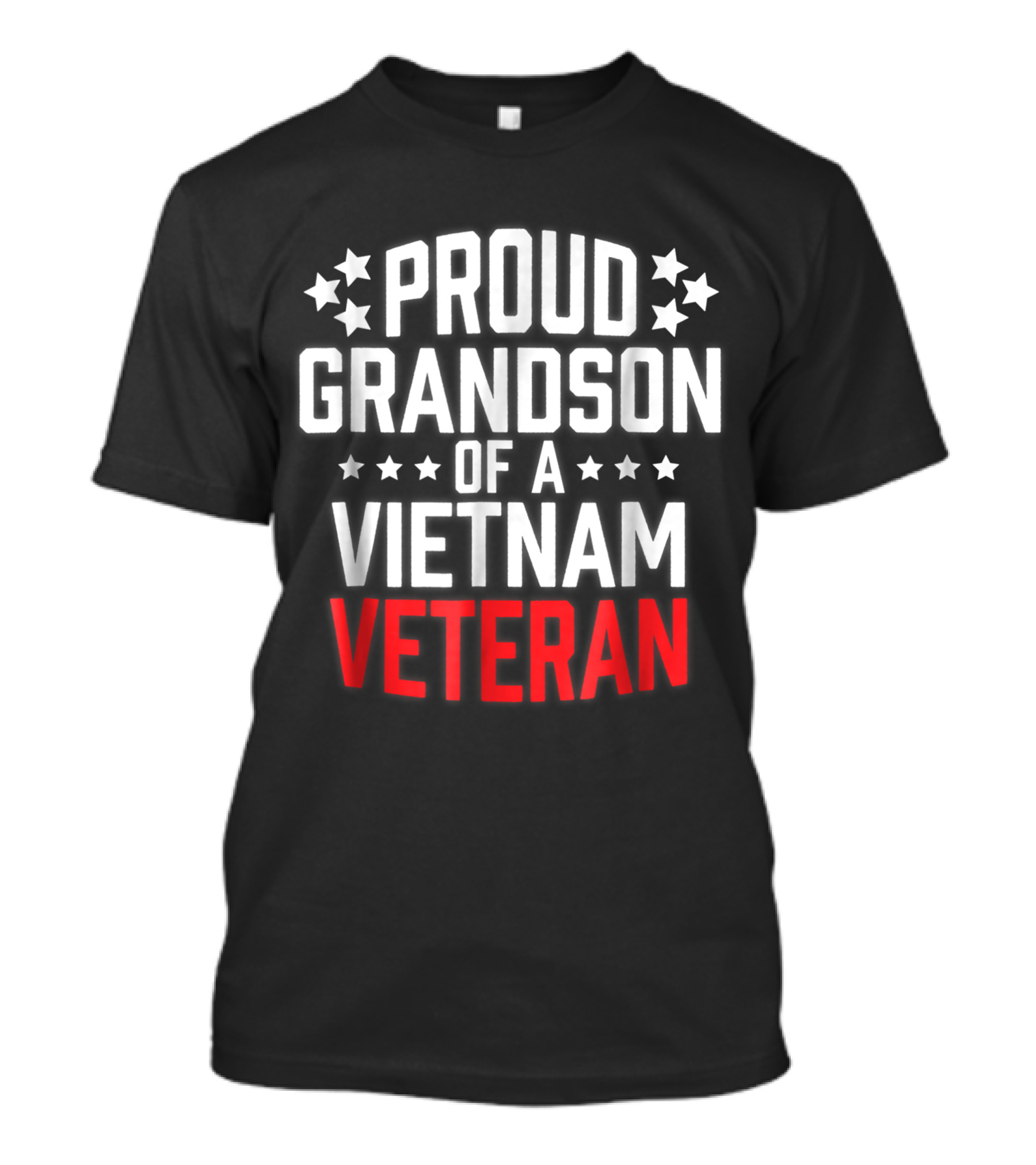 Proud Grandson Of A Vietnam Veteran Military Honor T-Shirt