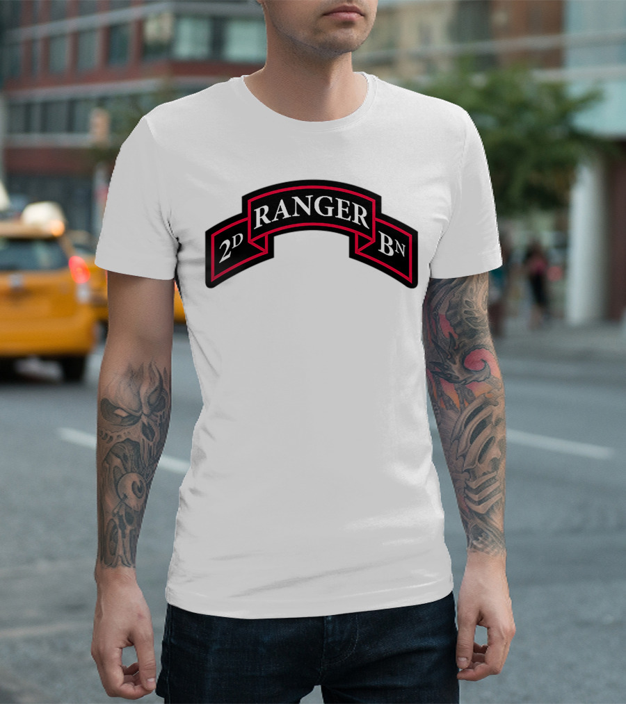 2nd Ranger Battalion 2D Ranger BN Lewis Mcchord Military Veteran T-Shirt