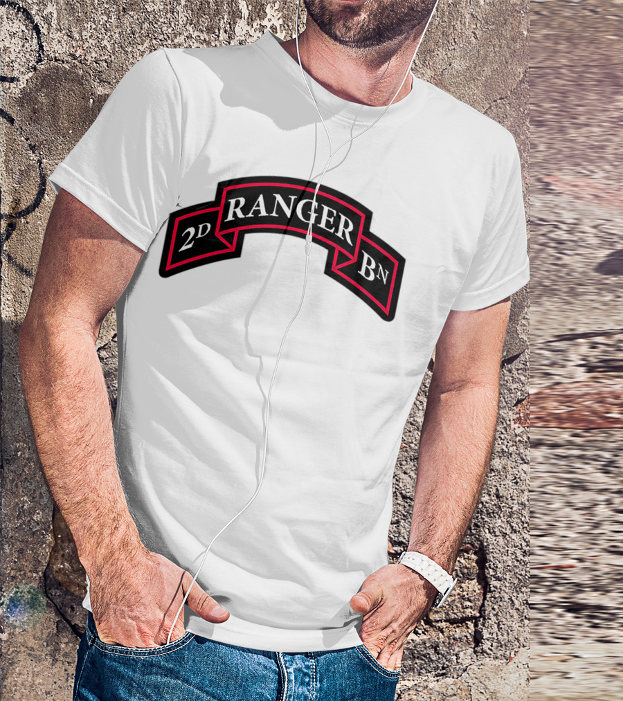 2nd Ranger Battalion 2D Ranger BN Lewis Mcchord Military Veteran T-Shirt