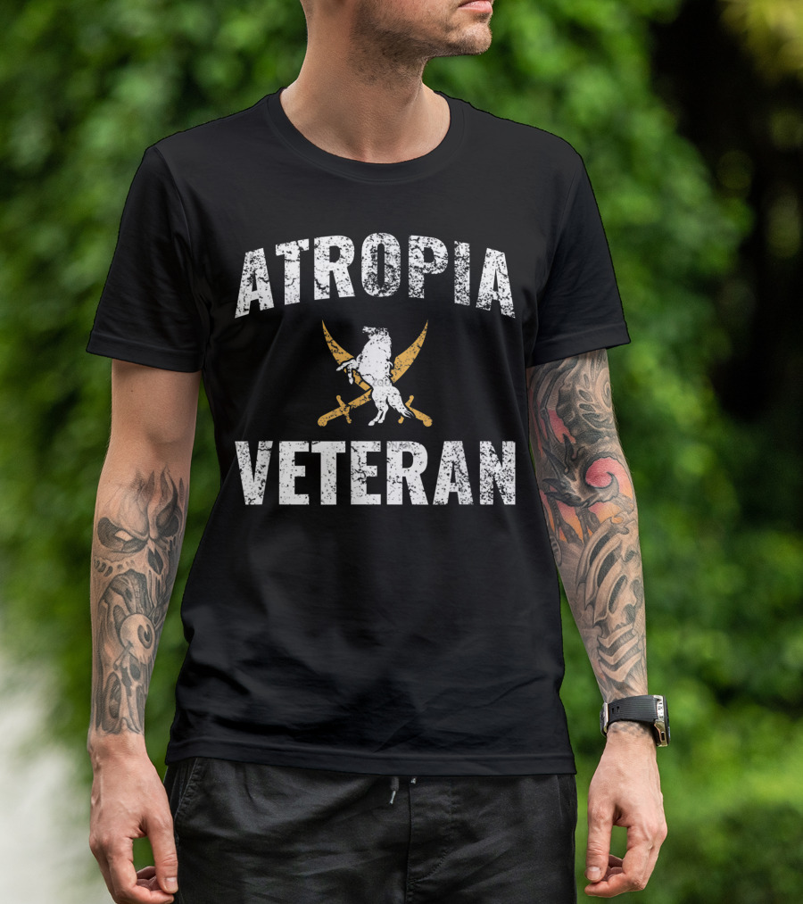 Atropia Veteran Swords Emblem 20512 T-Shirt