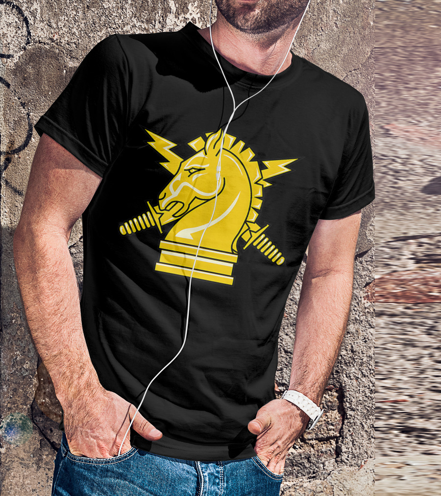 US Army Psychological Operations Psyop Veteran Knight Emblem T-Shirt