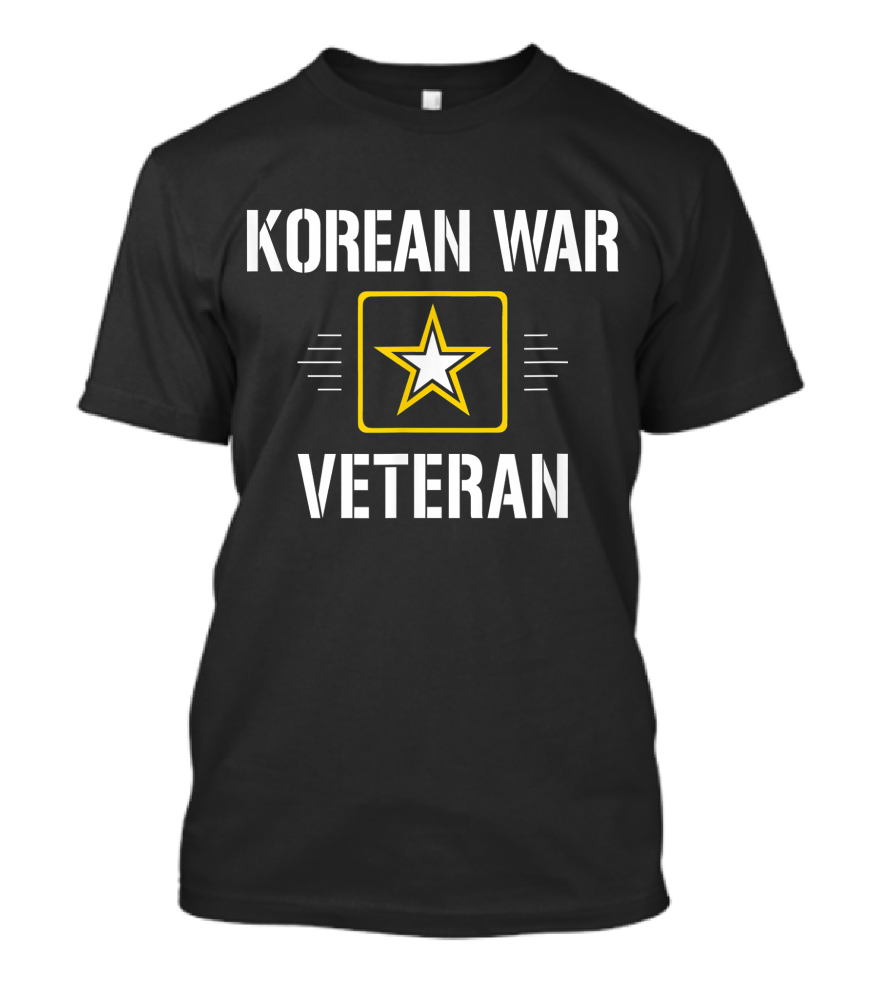 Korean War Veteran Star Emblem T-Shirt