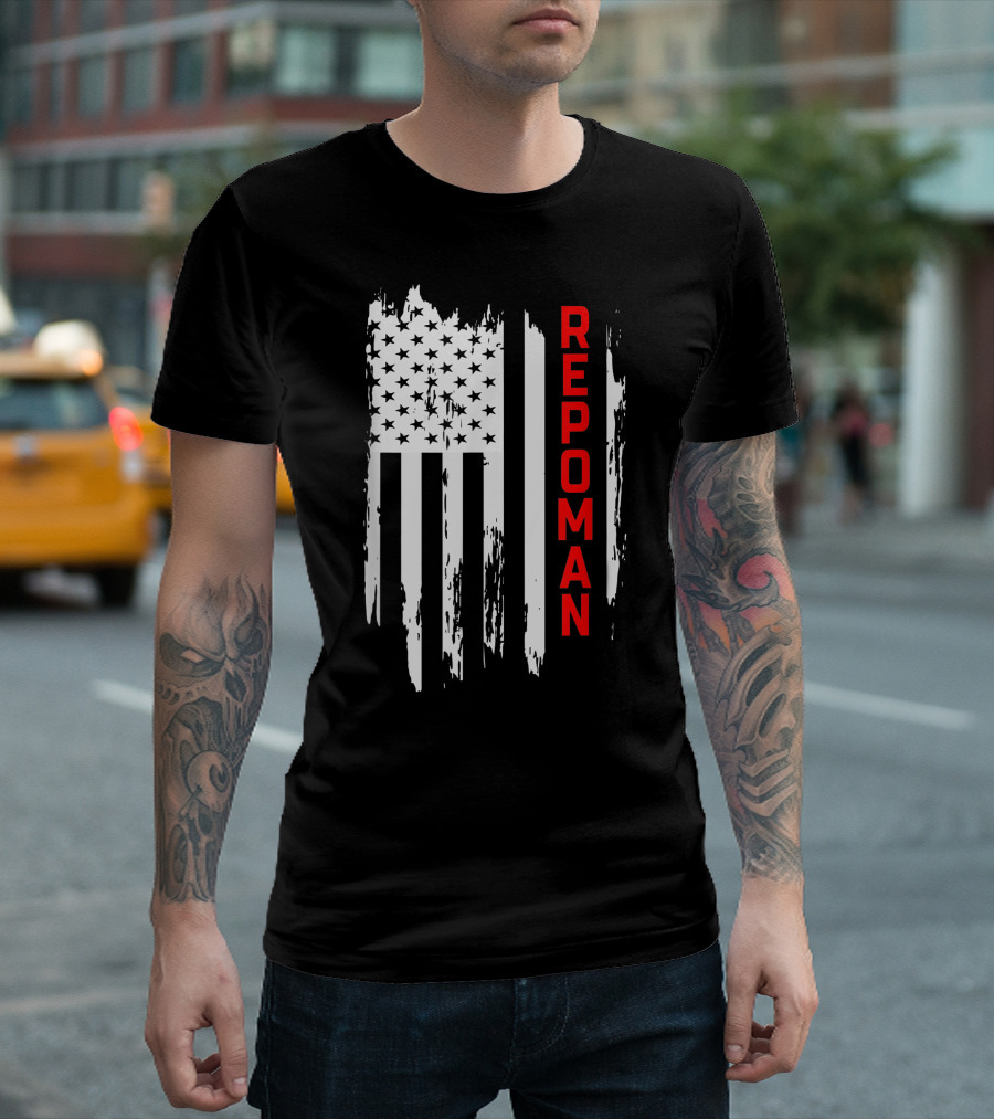 Repoman American Flag T-Shirt